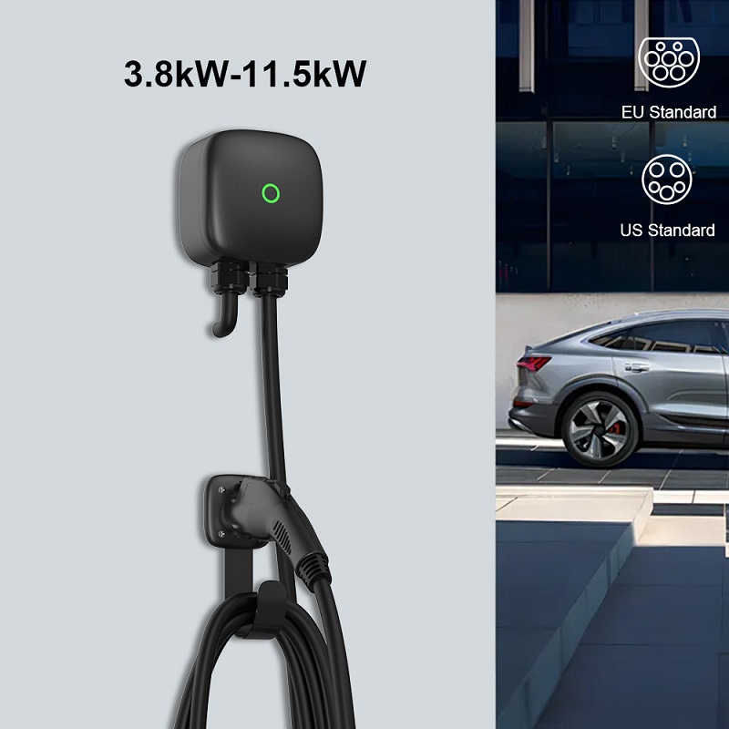 The Joint EVC15 is an energy-saving home electric vehicle charger.