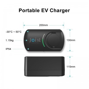 EVC38 Protable Home EV Charger Supplier, Mode 3,Type 2 Socket,Custom Portable Chargers