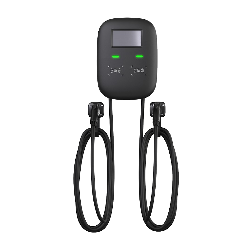 The Joint EVD1 has two charging guns to charge two EVS.