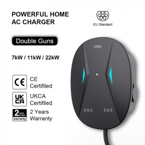 China EVCD2 Powerful Double Guns Home AC Charger Manufacturer