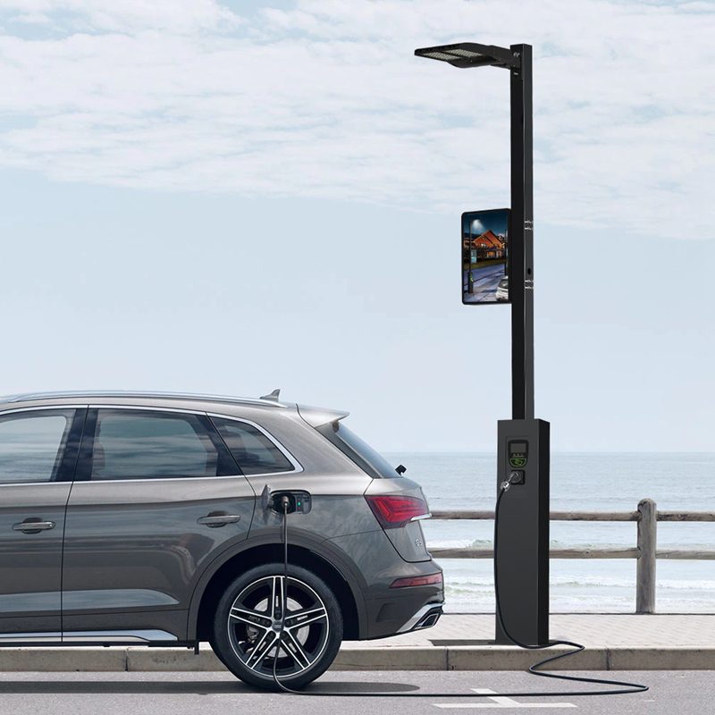 Joint EVCP4 is a smart ev charging pole.