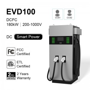 EVD100 180W DCFC Fast EV Charger – China Electric Vehicle Charger Supplier