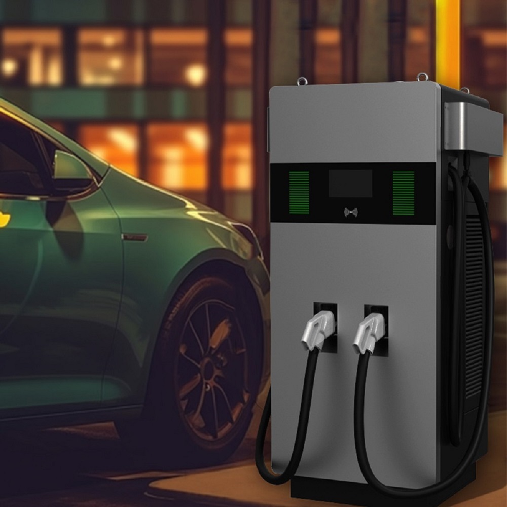 EVD100 DCFC EV charger.