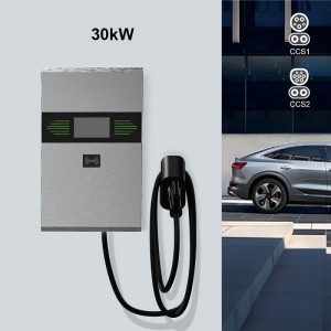 EVD100 30KW Smart DC Power Electric Car Charger for all EVs
