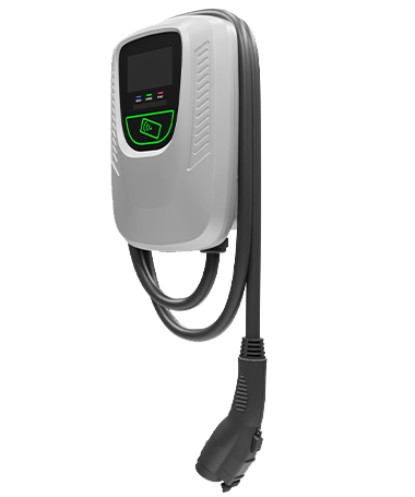 Evcp10 is an intelligent electric car charger